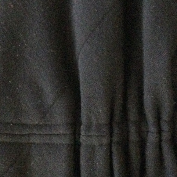 Halston 70s black wool crepe bias cut, with both belts - Picture 5 of 10